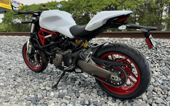 2016 Ducati Monster 821 Star White Silk