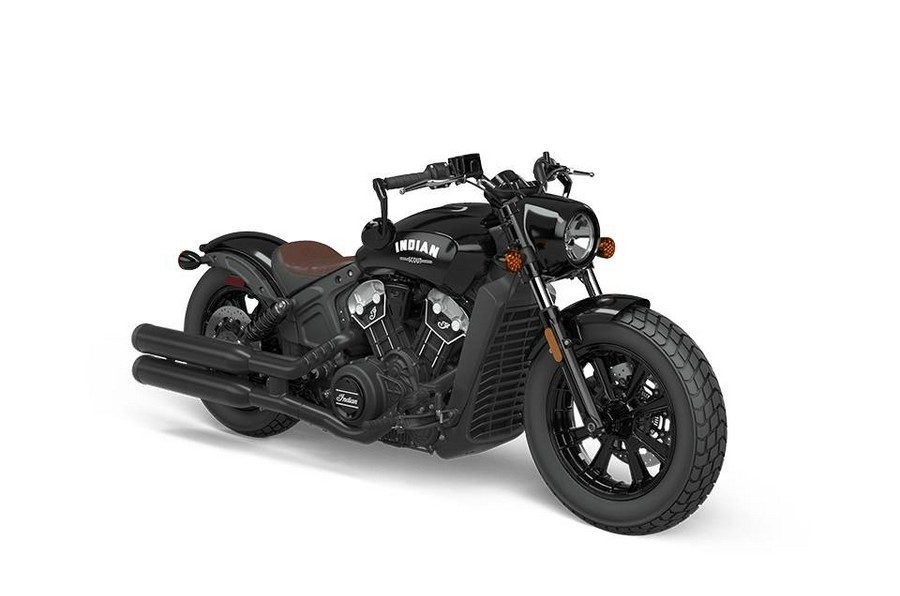 2021 Indian Motorcycle SCOUT BOBBER, THNDR BLK SMK, 49ST Bobber