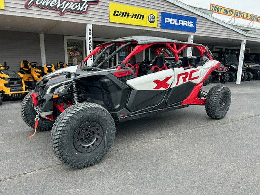 2024 Can-Am Maverick X3 Max X RC Turbo RR White & Red