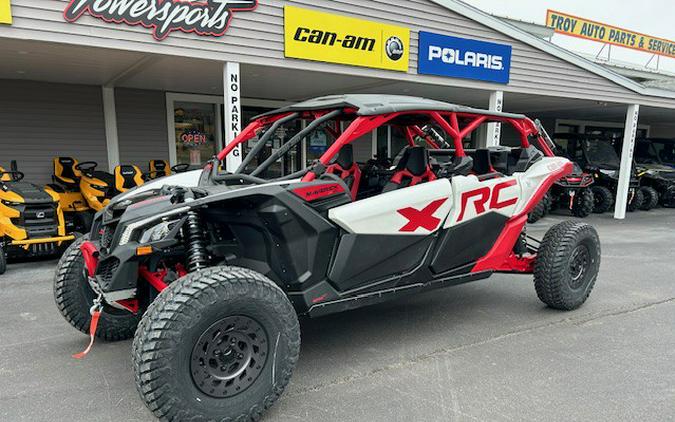 2024 Can-Am Maverick X3 Max X RC Turbo RR White & Red