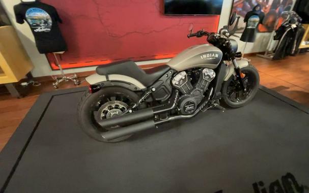 2023 Indian Motorcycle® Scout® Bobber ABS Silver Quartz Smoke