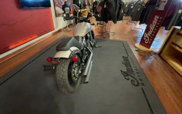 2023 Indian Motorcycle® Scout® Bobber ABS Silver Quartz Smoke