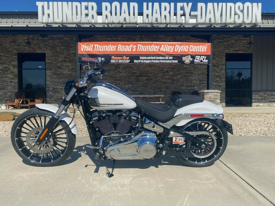 2024 Harley-Davidson Breakout White Onyx Pearl