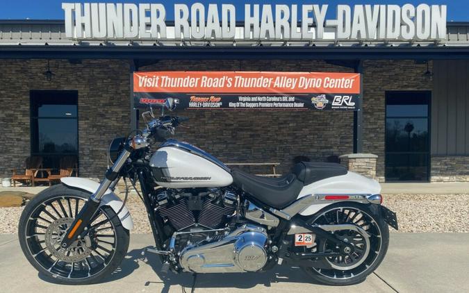 2024 Harley-Davidson Breakout White Onyx Pearl