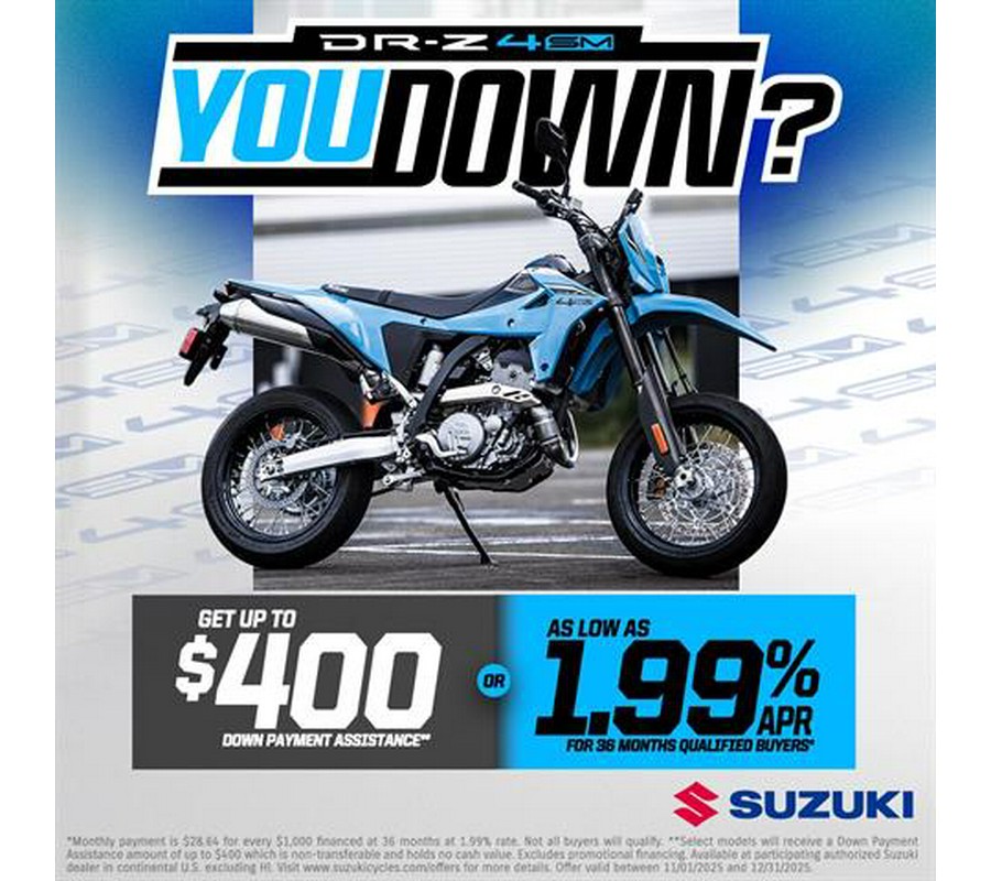 2025 Suzuki DR-Z4SM