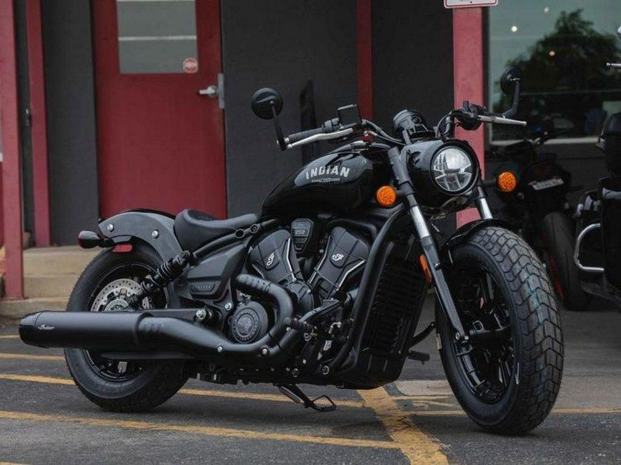 2025 Indian Motorcycle® Scout® Bobber Limited +Tech Black Metallic