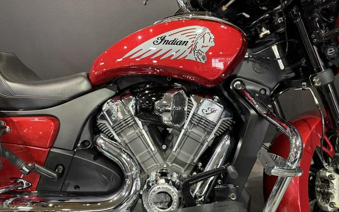 2025 Indian Chieftain PowerPlus Dark Horse w/PowerBand Audio Sunset Red Smoke