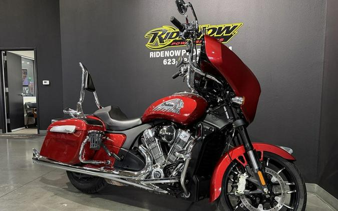 2025 Indian Chieftain PowerPlus Dark Horse w/PowerBand Audio Sunset Red Smoke