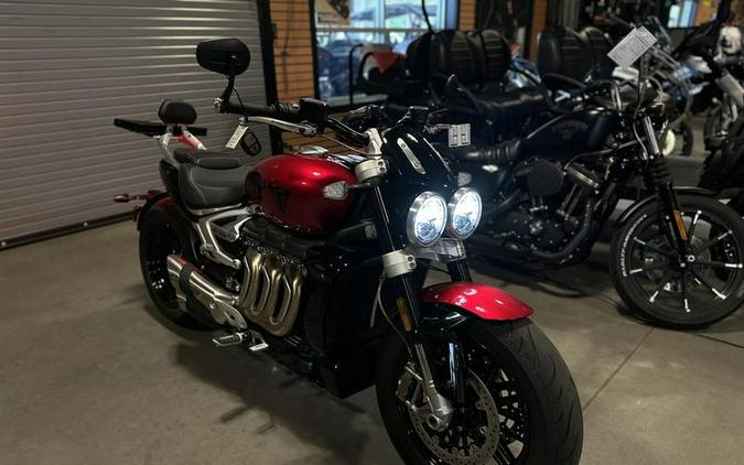 2022 Triumph Rocket 3 R 221 Red Hopper Sapphire Black