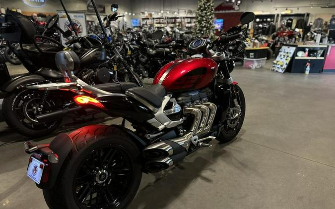 2022 Triumph Rocket 3 R 221 Red Hopper Sapphire Black