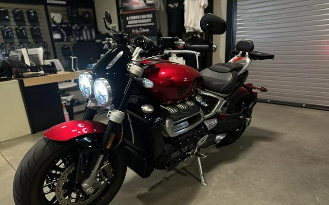 2022 Triumph Rocket 3 R 221 Red Hopper Sapphire Black