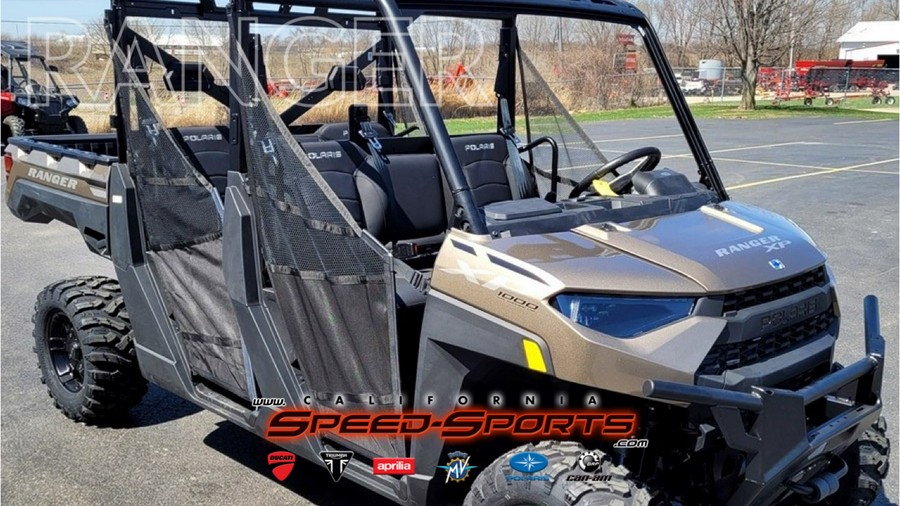 2023 Polaris Industries RANGER CREW XP 1000 Premium Bronson Rock Smoke