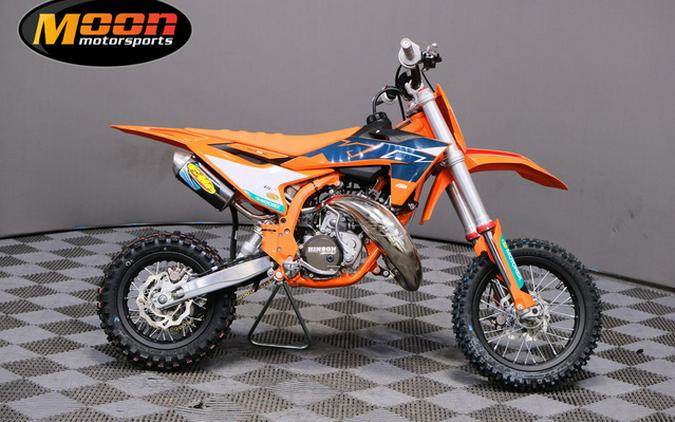 2023 KTM 50 SX Factory Edition First Look [7 Fast Facts, Specs, Photos]