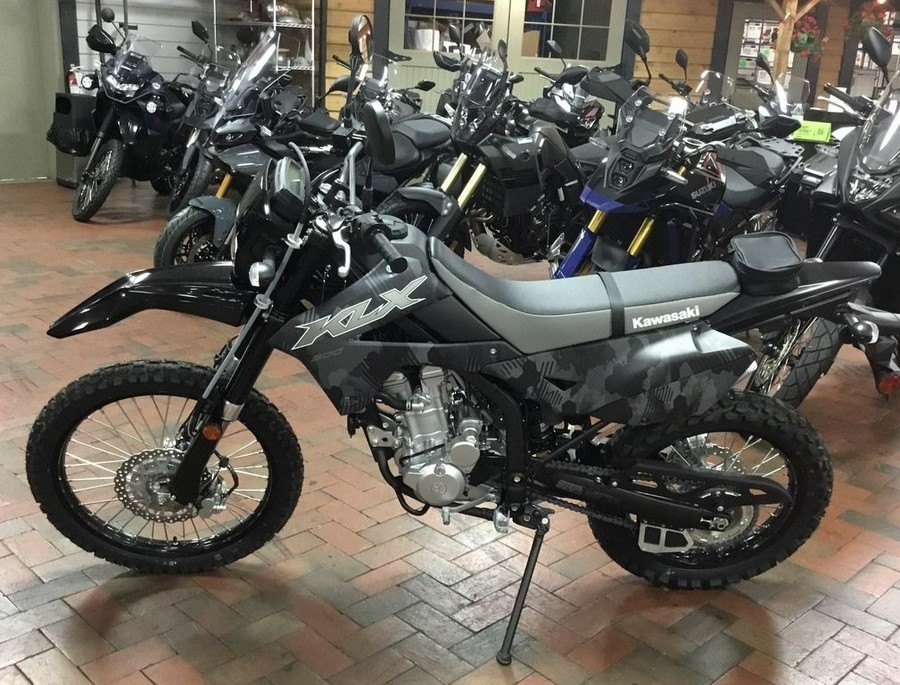 2024 Kawasaki KLX®300 Cypher Camo Gray