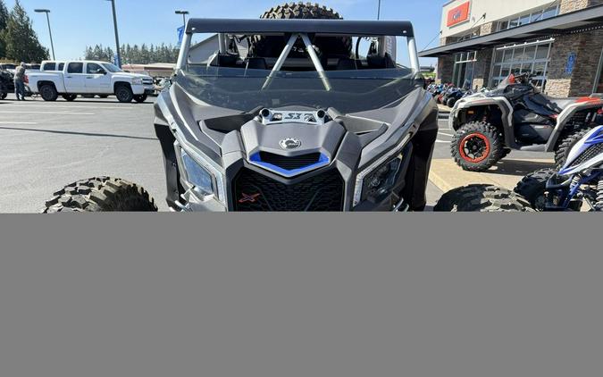 2020 Can-Am® Maverick™ X3 X™ rs Turbo RR Hyper Silver, Intense Blue & Manta Green