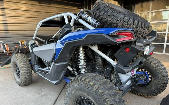 2020 Can-Am® Maverick™ X3 X™ rs Turbo RR Hyper Silver, Intense Blue & Manta Green