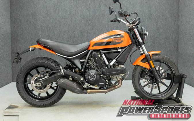 2018 DUCATI SCRAMBLER SIXTY2 W/ABS