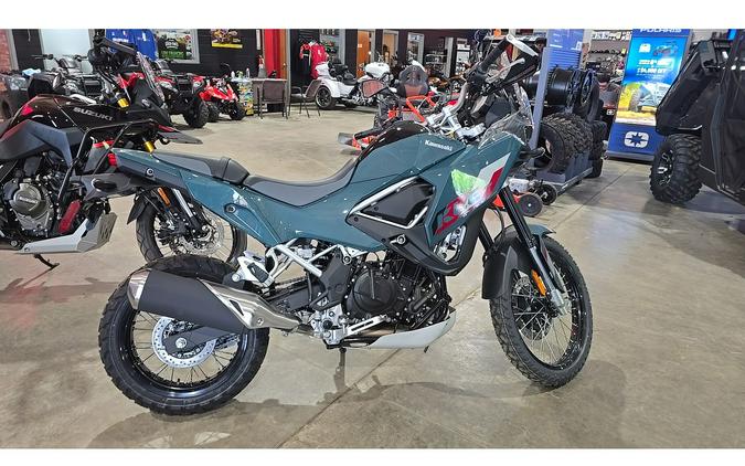 2026 KLE 500 SE ABS - METALLIC BLUISH GREEN - Kawasaki