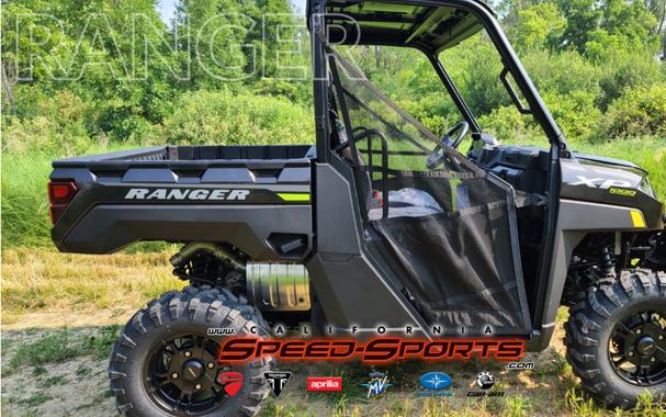 2023 Polaris Industries RANGER XP 1000 Premium Super Graphite with Lifted Lime Accents