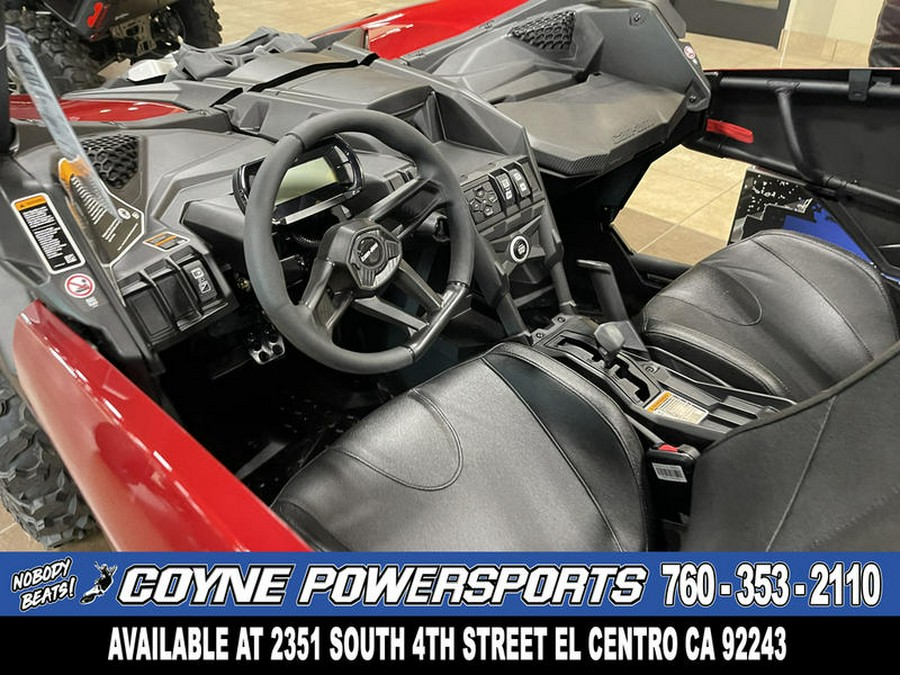 2024 Can-Am® Maverick X3 MAX DS Turbo Fiery Red & Hyper Silver