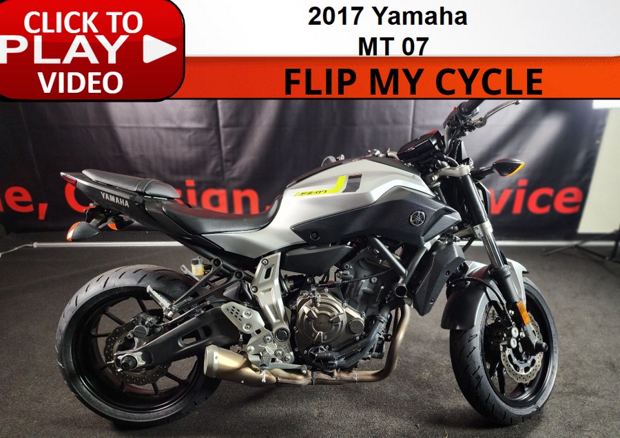 2017 Yamaha FZ07