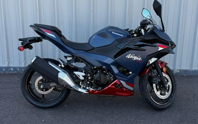 2026 Kawasaki Ninja® 500 ABS Metallic Matte Twilight Blue