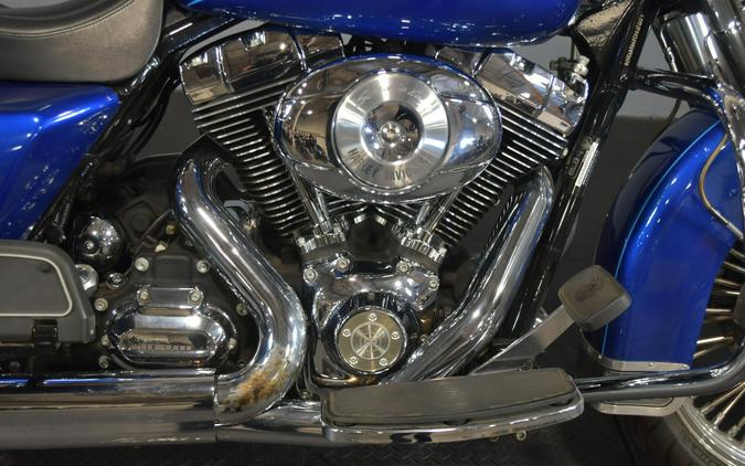2009 Harley-Davidson Road King Classic Flame Blue Pearl