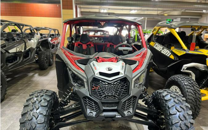 2024 Can-Am® Maverick X3 MAX X rs Turbo RR with Smart-Shox Fiery Red & Hyper Silver