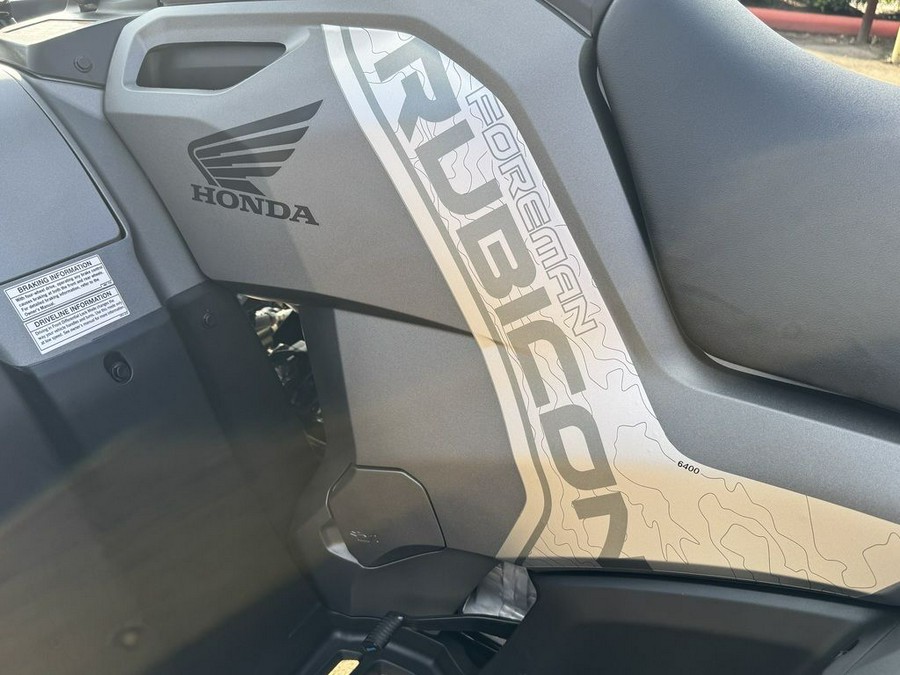 2026 Honda® FourTrax Foreman Rubicon 4x4 EPS Matte Gray Metallic