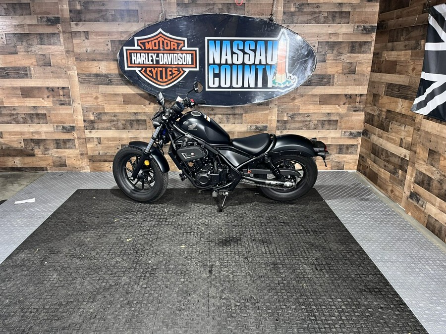 2025 Honda Rebel® 500 Matte Black Metallic