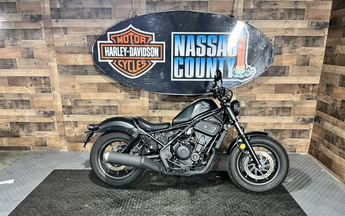 2025 Honda Rebel® 500 Matte Black Metallic