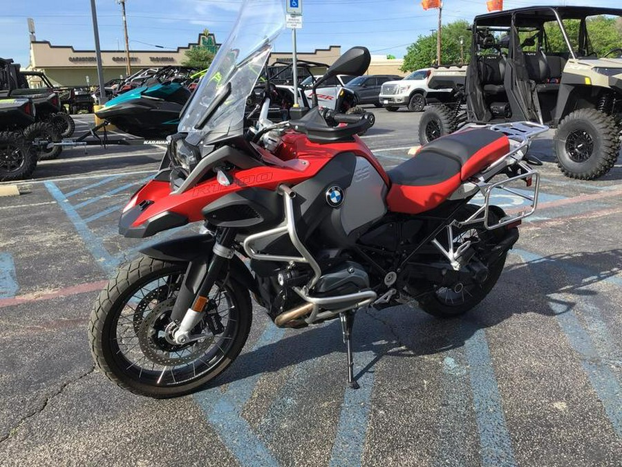 2016 BMW R 1200 GS Adventure Premium Racing Red Matte