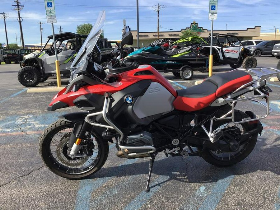 2016 BMW R 1200 GS Adventure Premium Racing Red Matte