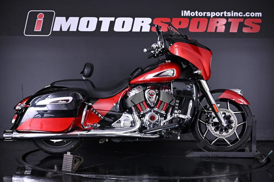 2020 Indian Motorcycle® Chieftain® Elite Thunder Black Vivid Crystal/Wildfire Red Candy