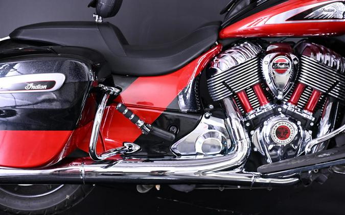 2020 Indian Motorcycle® Chieftain® Elite Thunder Black Vivid Crystal/Wildfire Red Candy