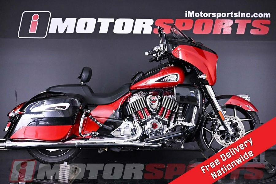 2020 Indian Motorcycle® Chieftain® Elite Thunder Black Vivid Crystal/Wildfire Red Candy