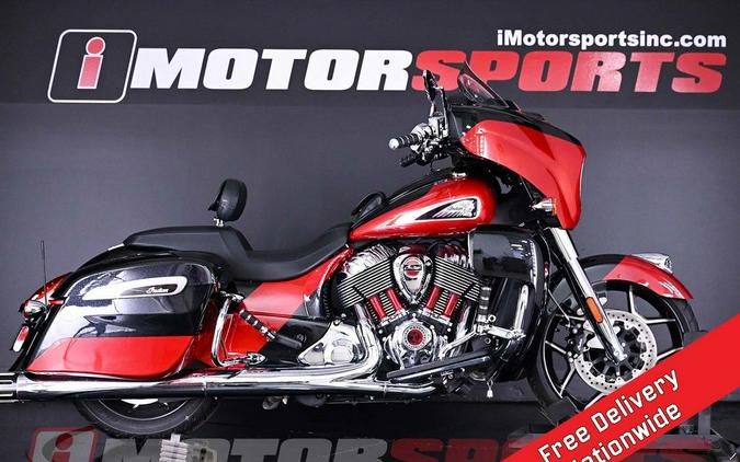 2020 Indian Motorcycle® Chieftain® Elite Thunder Black Vivid Crystal/Wildfire Red Candy