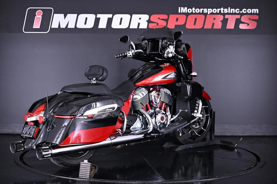 2020 Indian Motorcycle® Chieftain® Elite Thunder Black Vivid Crystal/Wildfire Red Candy