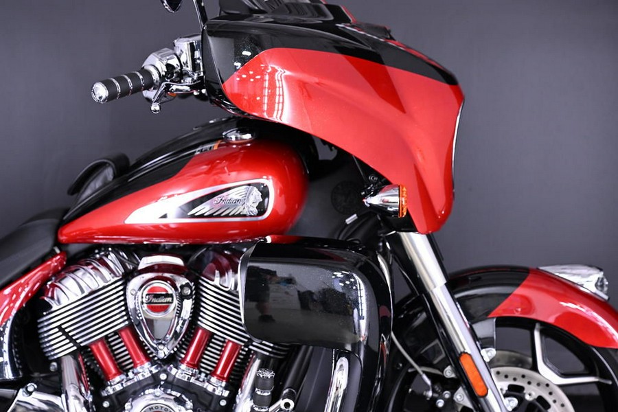 2020 Indian Motorcycle® Chieftain® Elite Thunder Black Vivid Crystal/Wildfire Red Candy