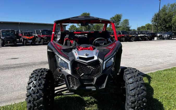 2024 Can-Am® Maverick X3 X ds Turbo RR Fiery Red & Hyper Silver