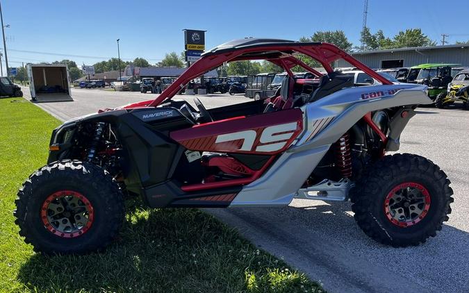 2024 Can-Am® Maverick X3 X ds Turbo RR Fiery Red & Hyper Silver