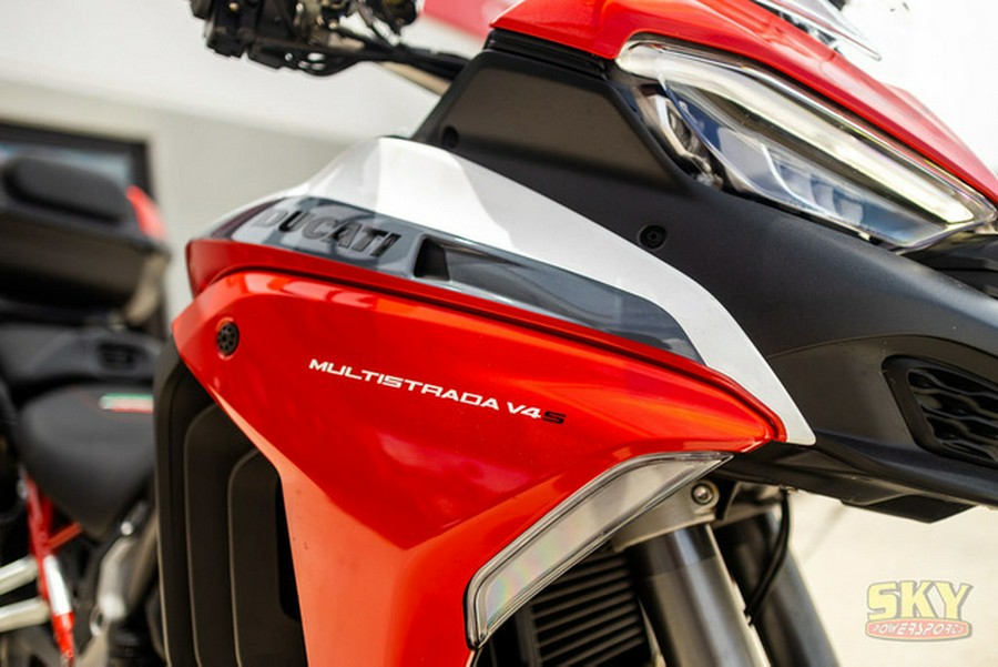 2022 Ducati Multistrada V4 Sport Livery and Alloy Wheels