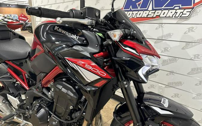 2024 Kawasaki Z900 ABS Candy Persimmon Red/Ebony