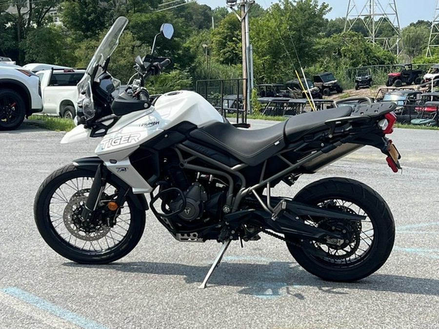 2018 Triumph Tiger 800 XCX Crystal White