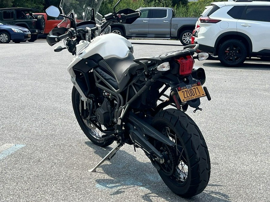 2018 Triumph Tiger 800 XCX Crystal White