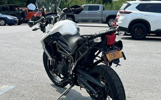 2018 Triumph Tiger 800 XCX Crystal White