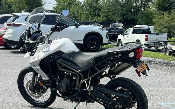 2018 Triumph Tiger 800 XCX Crystal White