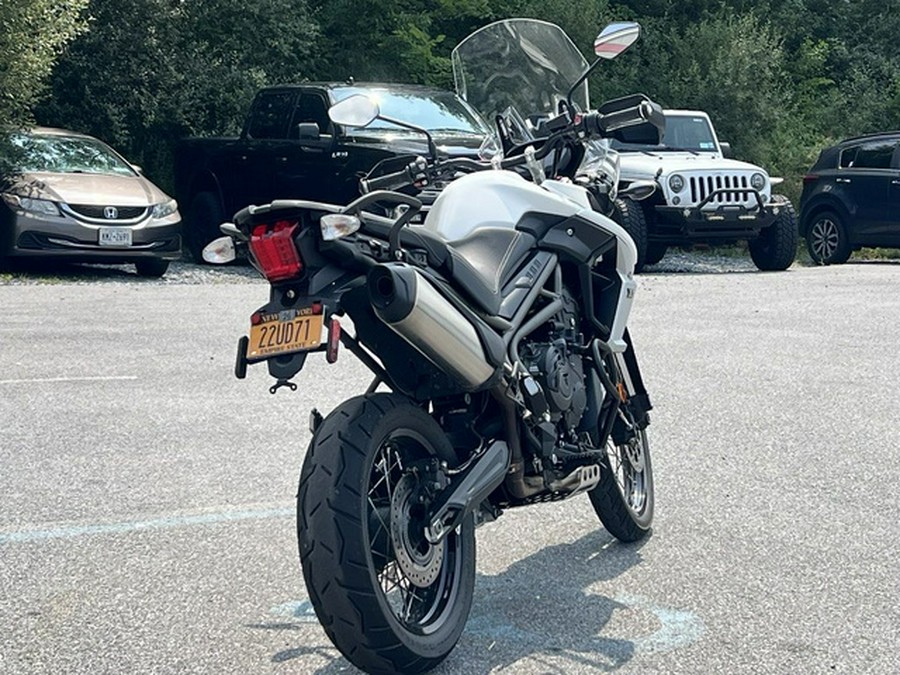 2018 Triumph Tiger 800 XCX Crystal White