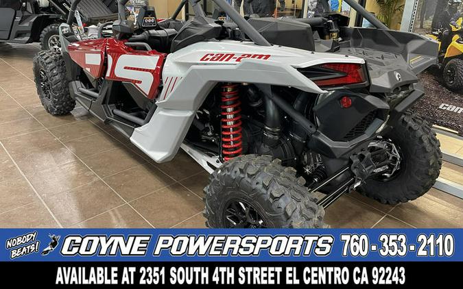 2024 Can-Am® Maverick X3 MAX DS Turbo Fiery Red & Hyper Silver