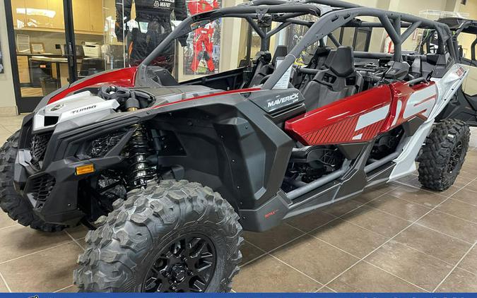 2024 Can-Am® Maverick X3 MAX DS Turbo Fiery Red & Hyper Silver